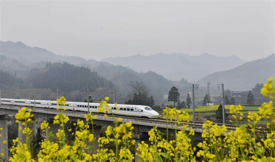  High speed rail journey on the "Belt and Road"