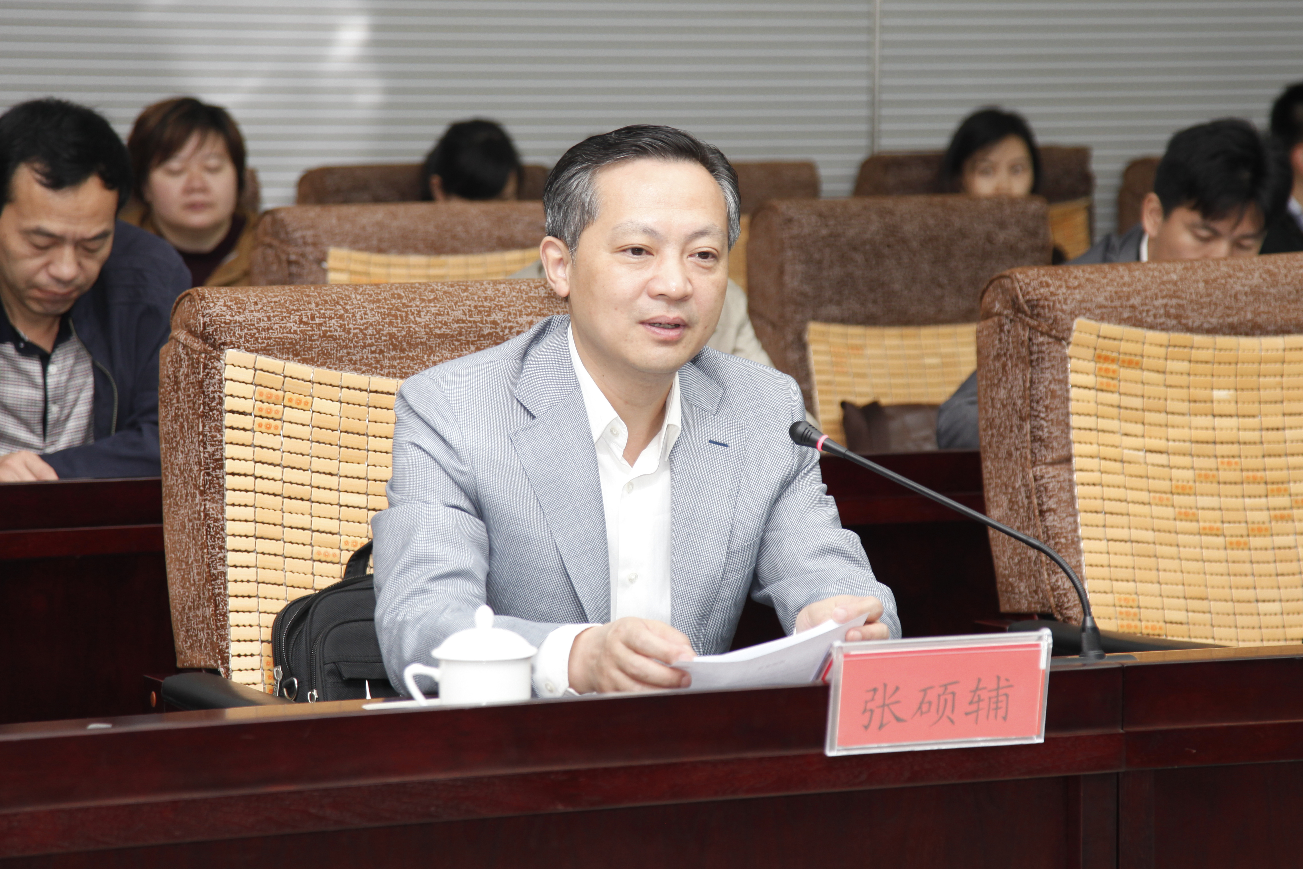 湖南省副省长张硕辅