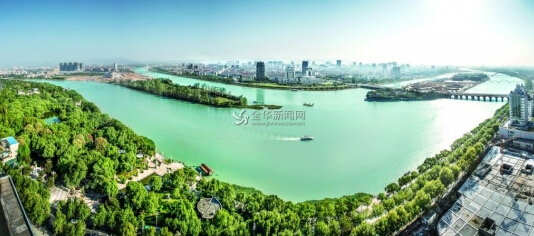 美丽的金华市区"三江六岸"