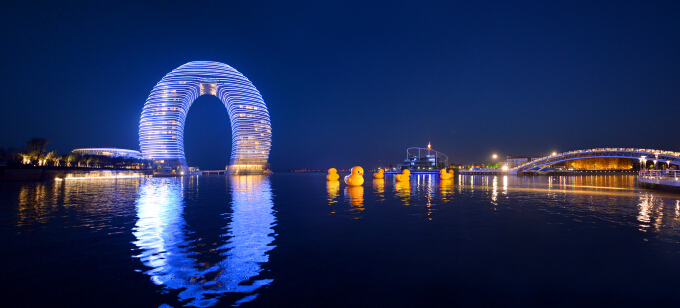 湖州南太湖夜景