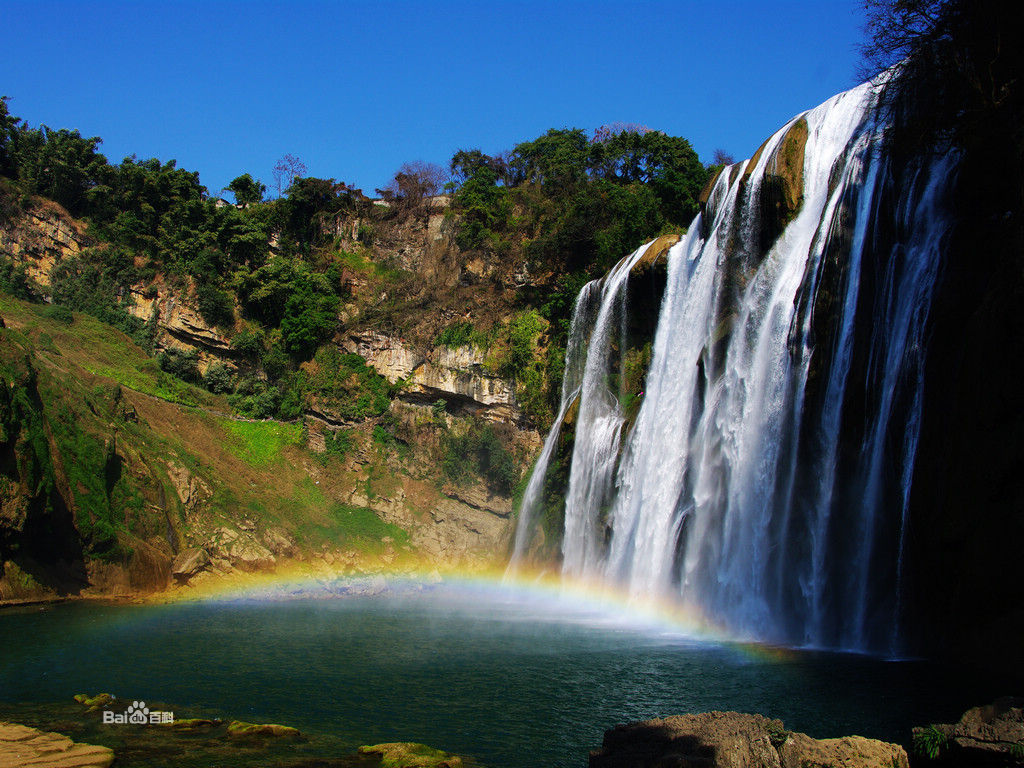 壁纸 风景 旅游 瀑布 山水 桌面 1024_768_观赏网 壁纸 风景 旅游 瀑布 山水 桌面 1024_768