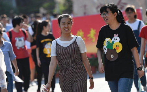 中国大部分地区高考落幕