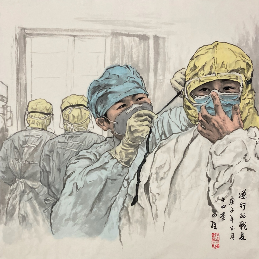 致敬崇高,心系英雄——罗捷向一线抗击疫情的英雄致敬