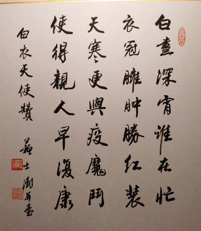 致敬崇高,心系英雄——苏士澍向一线抗击疫情的英雄致敬