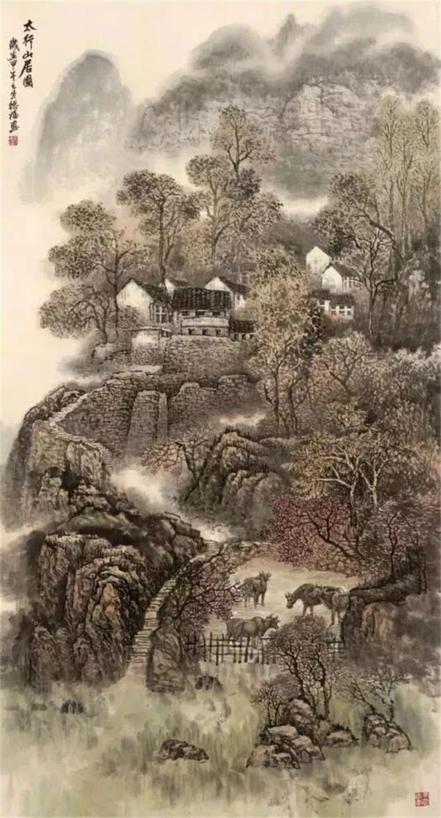 李德福:色墨交响,情境辉映