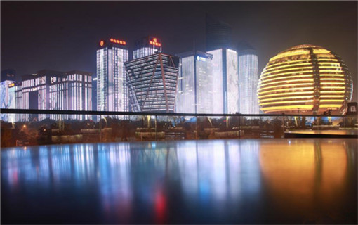 杭州:灯光璀璨迎g20峰会