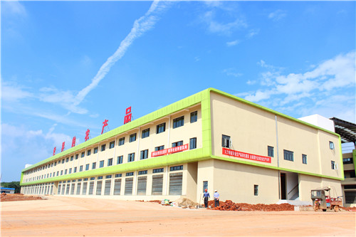 已建成的大河西农产品物流中心.图/严碧华