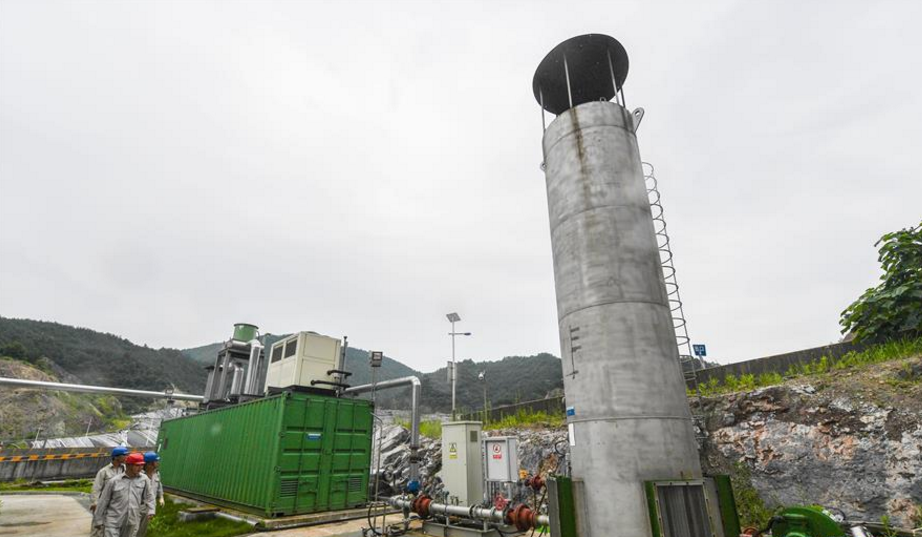 浙江东阳:垃圾填埋气发电"变废为宝"